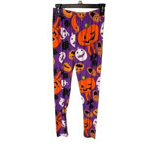 Two Left Feet wicked cool leggings Halloween stretch women's size s/m 4-10